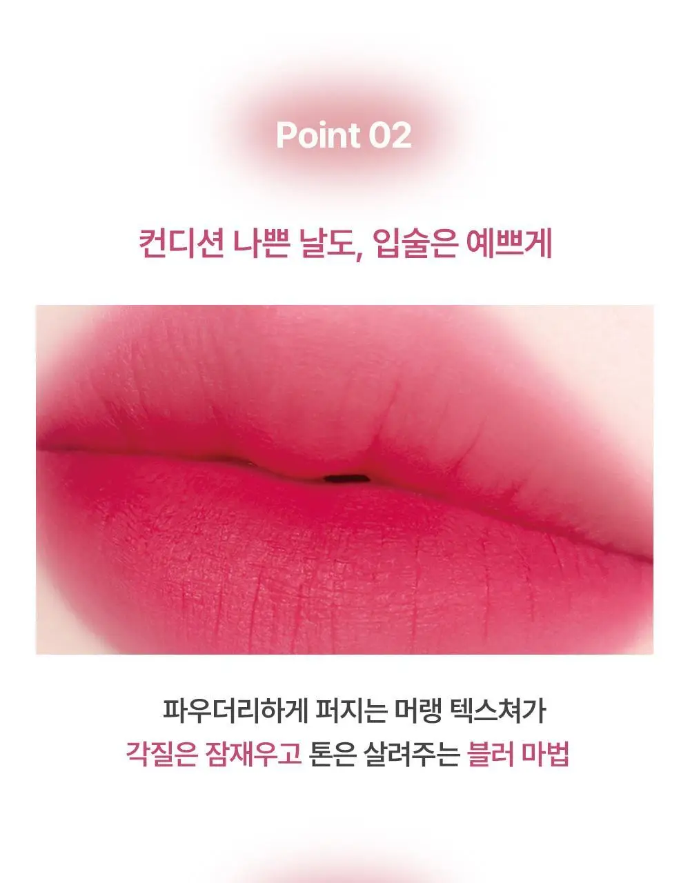 [베이스립/가벼운립/치크활용] 패션캣 베어블러 틴트 3g 5 colors 상세페이지 18